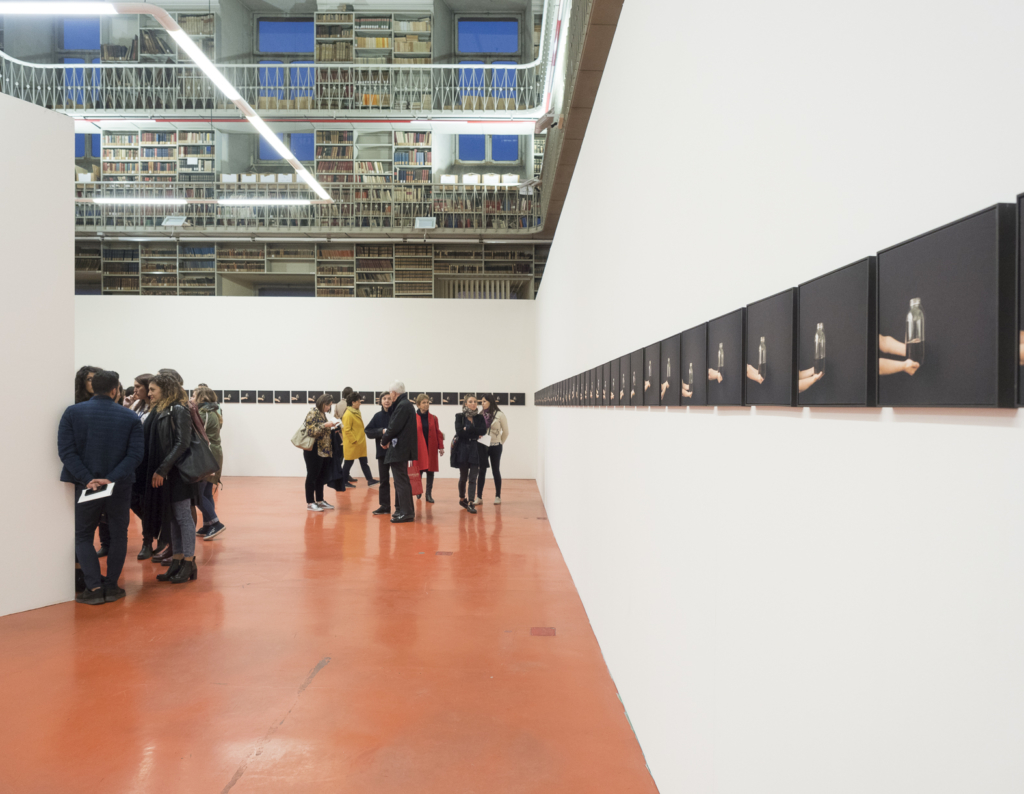 Veduta dell’installazione, Biblioteca A. Graf Università degli Studi di Torino, 2017