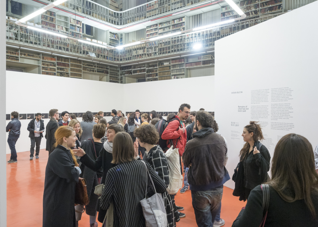 Veduta dell’installazione, Biblioteca A. Graf Università degli Studi di Torino, 2017